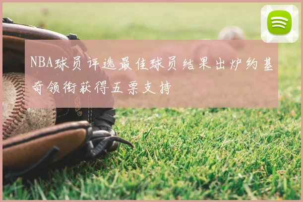 NBA球员评选最佳球员结果出炉约基奇领衔获得五票支持