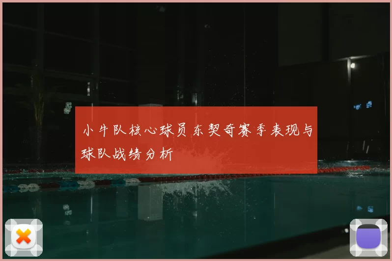小牛队核心球员东契奇赛季表现与球队战绩分析