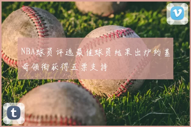 NBA球员评选最佳球员结果出炉约基奇领衔获得五票支持